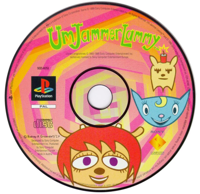 Media for Um Jammer Lammy (PlayStation)