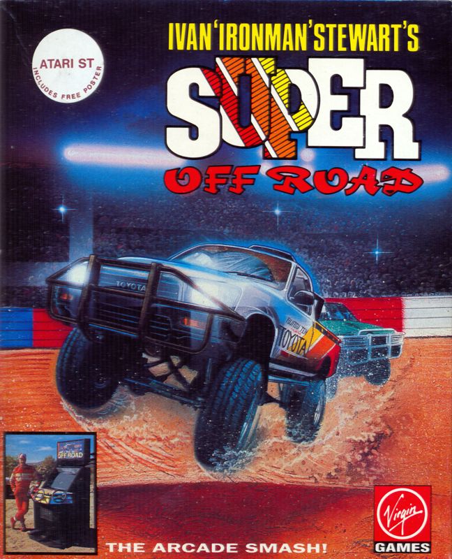 Front Cover for Ivan 'Ironman' Stewart's Super Off Road (Atari ST)
