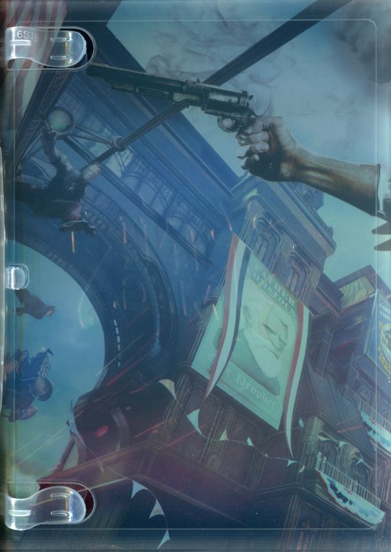 Inside Cover for BioShock Infinite (Windows) (Dual keep case version): Metal Keep Case - Left