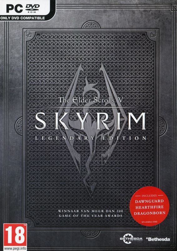 Front Cover for The Elder Scrolls V: Skyrim - Legendary Edition (Windows)