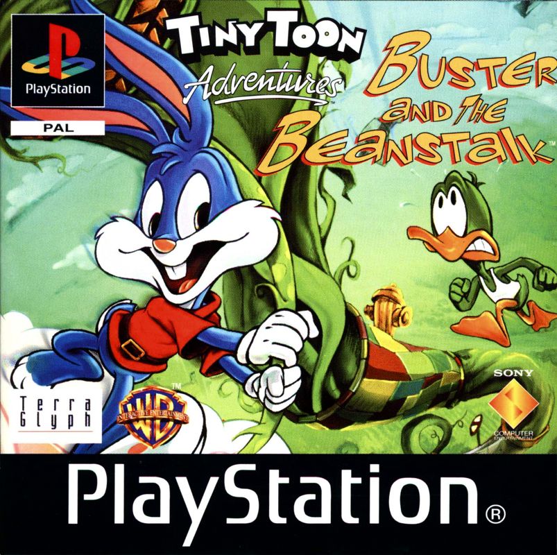 Front Cover for Tiny Toon Adventures: Buster and the Beanstalk (PlayStation)