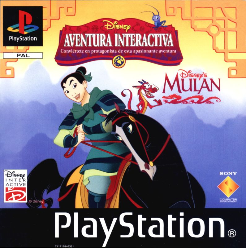 Front Cover for Disney's Animated Storybook: Mulan (PlayStation)