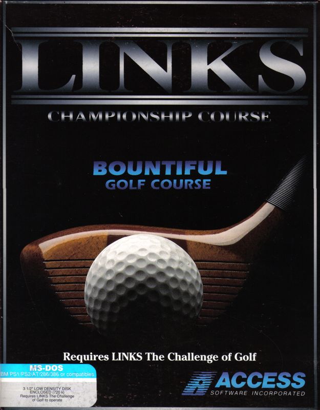 Front Cover for Links: Championship Course - Bountiful Golf Course (DOS) (3.5" low density disk release)