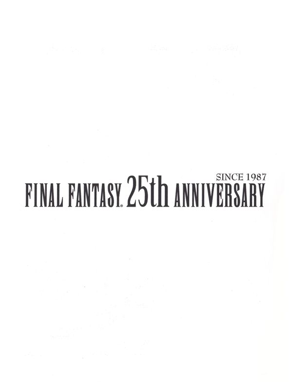 Other for Final Fantasy: 25th Anniversary Ultimate Box (PSP and PlayStation and PlayStation 2 and PlayStation 3): Individual Digipak - Left Flap (1/15)