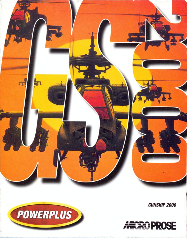 Gunship 2000 cover or packaging material - MobyGames