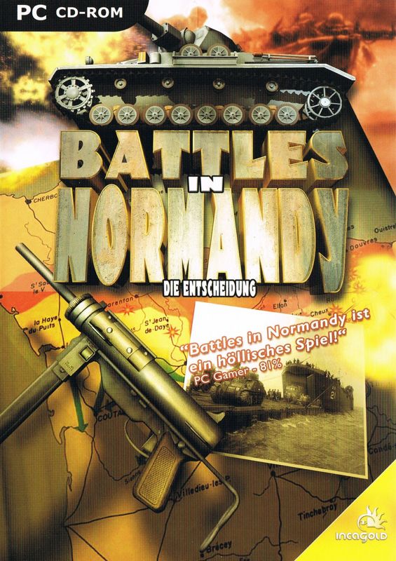 Front Cover for Decisive Battles of World War II: Battles in Normandy (Windows)
