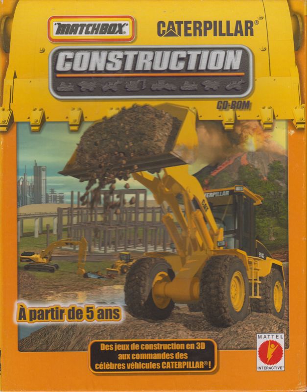 Front Cover for MatchBox Caterpillar Construction Zone (Windows)
