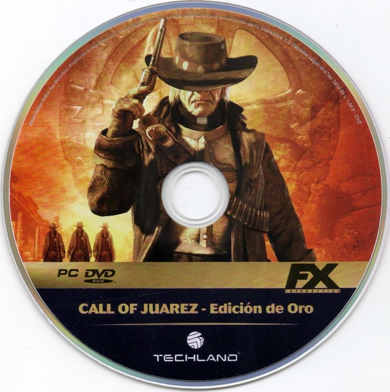 Media for Call of Juarez (Windows) (FX Interactive Special "Gold Edition" containing a Treasure Map)