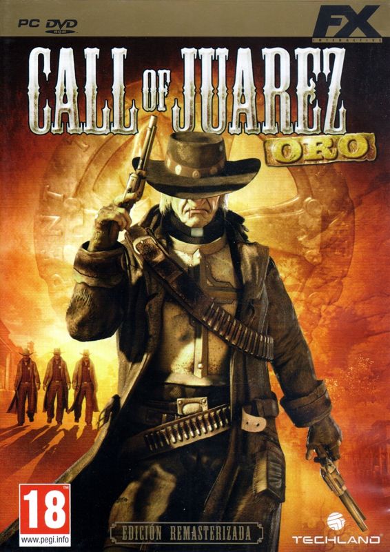 Front Cover for Call of Juarez (Windows) (FX Interactive Special "Gold Edition" containing a Treasure Map)