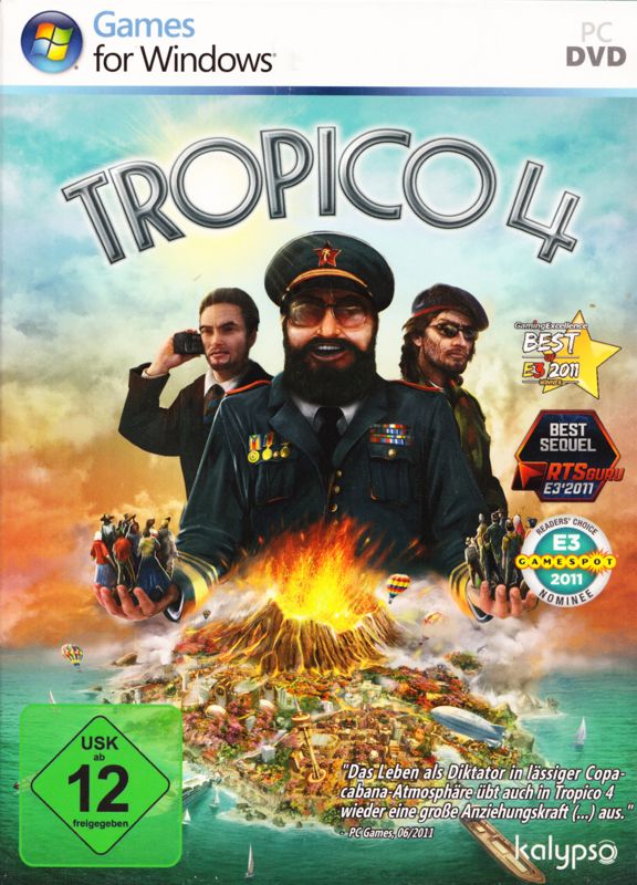 Front Cover for Tropico 4 (Windows)
