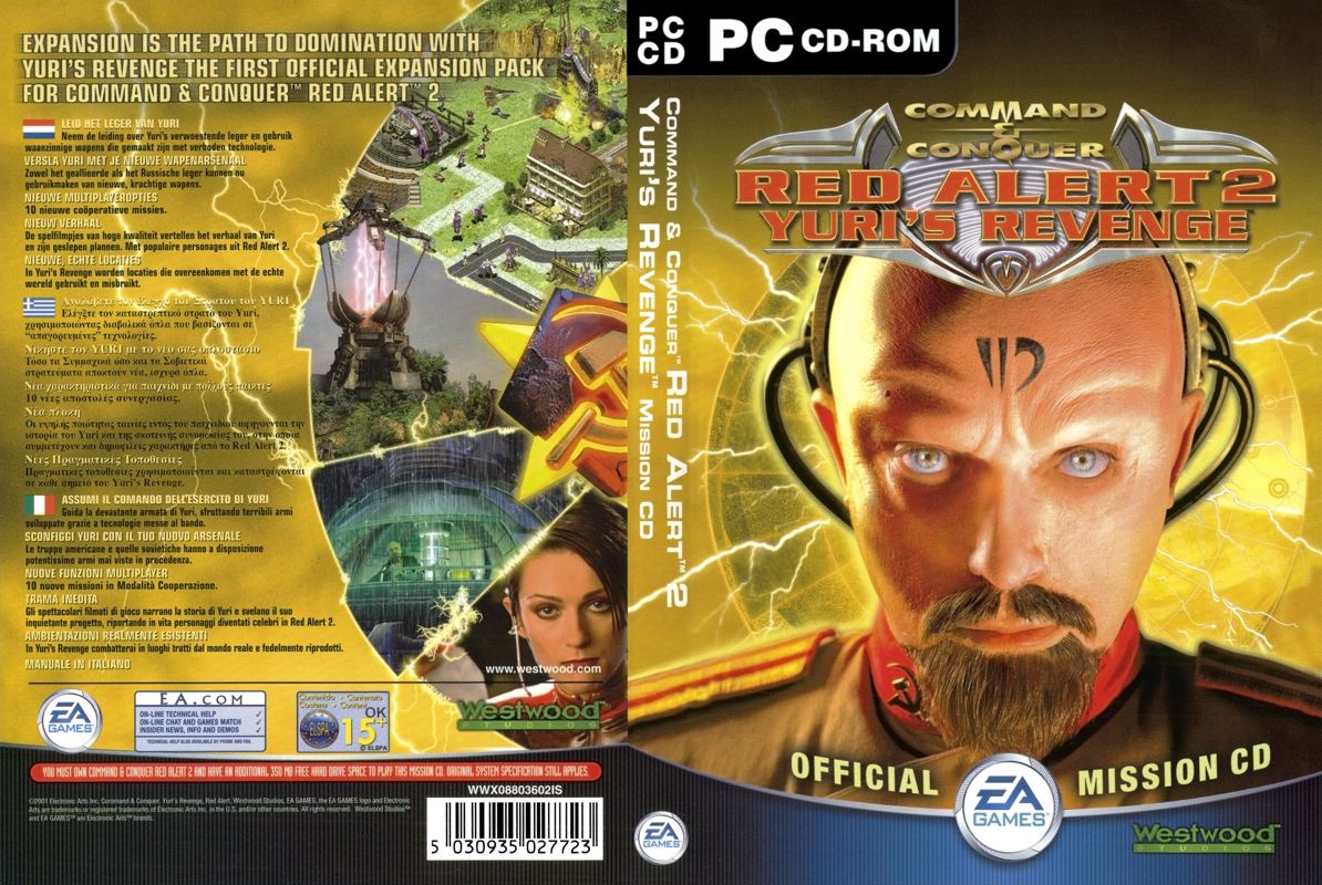 Full Cover for Command & Conquer: Yuri's Revenge (Windows)