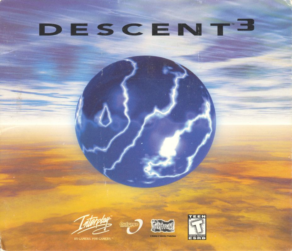 Other for Descent³ (Windows): Sleeve - Front