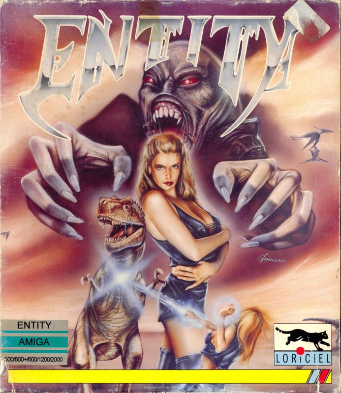 Front Cover for Entity (Amiga)