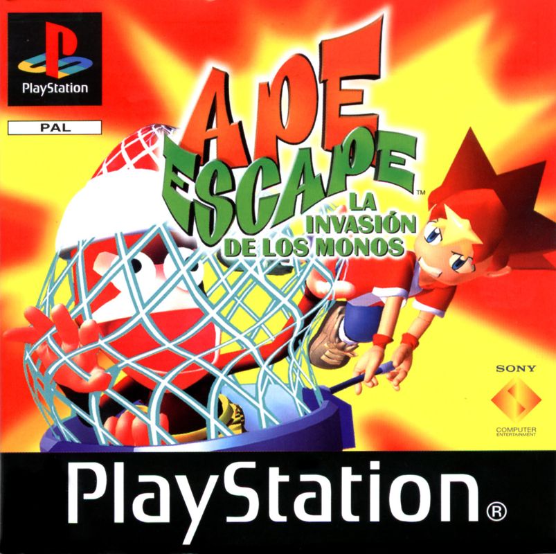 Front Cover for Ape Escape (PlayStation)