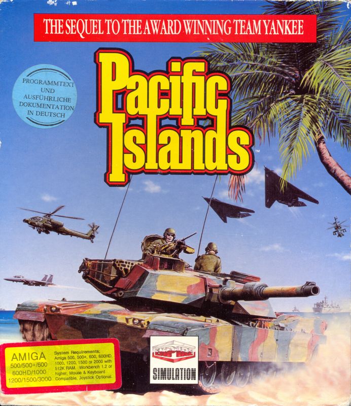 Front Cover for Pacific Islands (Amiga)