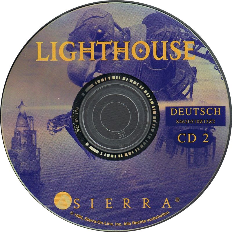 Media for Lighthouse: The Dark Being (DOS and Windows and Windows 3.x): Disc 2