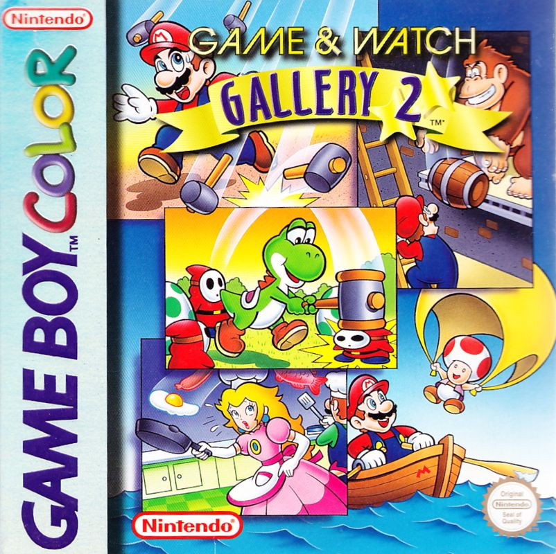 Front Cover for Game & Watch Gallery 2 (Game Boy Color) (Re-release)