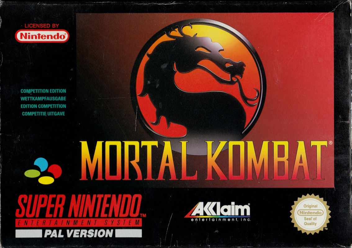 Mortal Kombat cover or packaging material - MobyGames