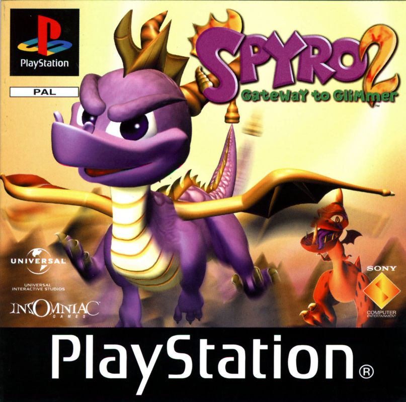Front Cover for Spyro 2: Ripto's Rage! (PlayStation)