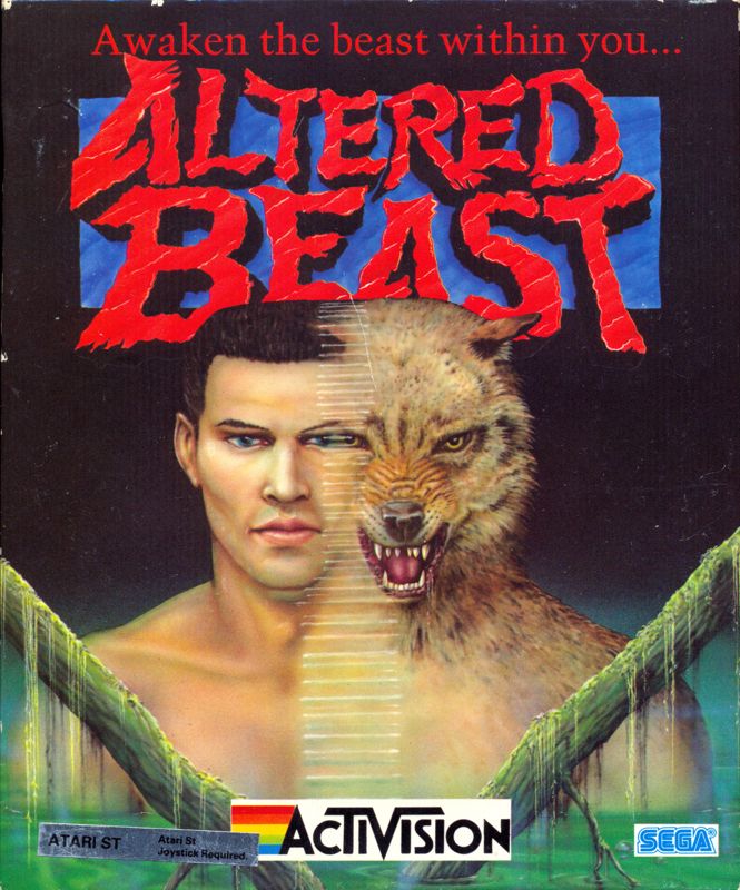 Front Cover for Altered Beast (Atari ST)