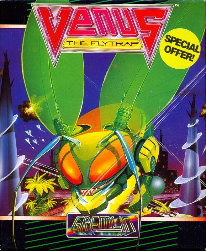 Front Cover for Venus the Flytrap (Atari ST)
