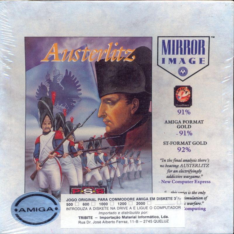 Front Cover for Austerlitz (Amiga) (Mirror Image release)