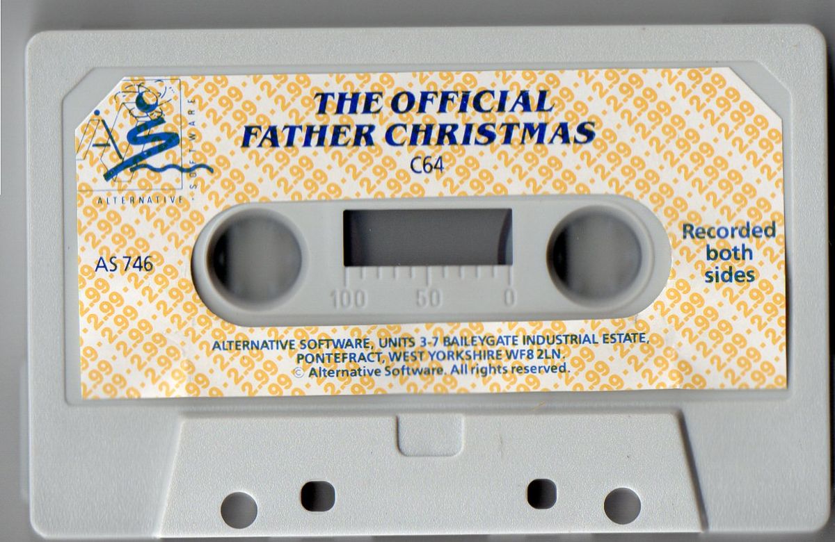 Media for The Official Father Christmas (Commodore 64)