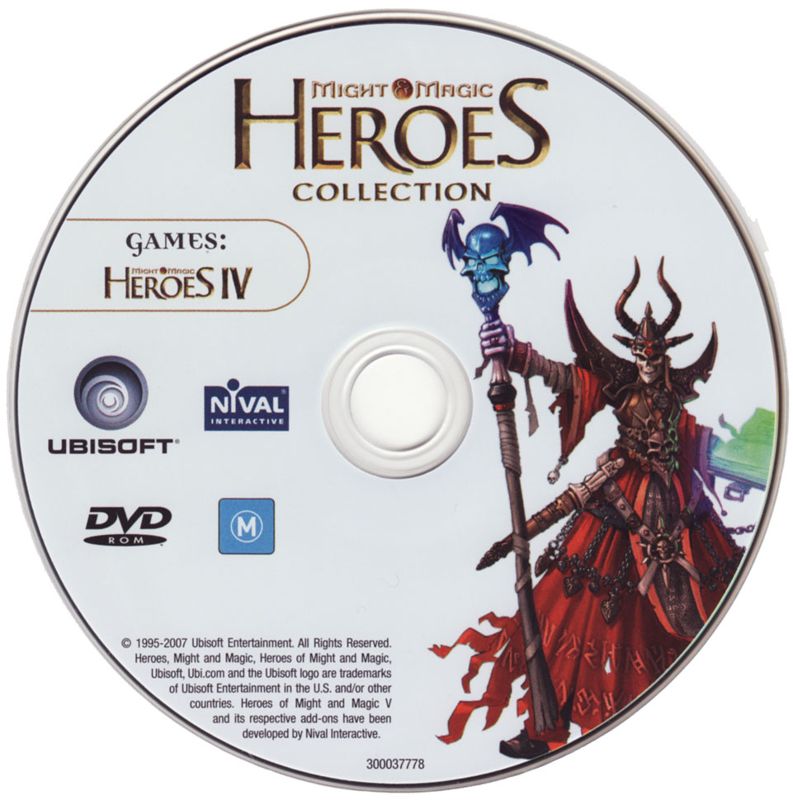 Media for Heroes of Might and Magic: Complete Edition (Windows): HoMM IV with its addons Game DVD