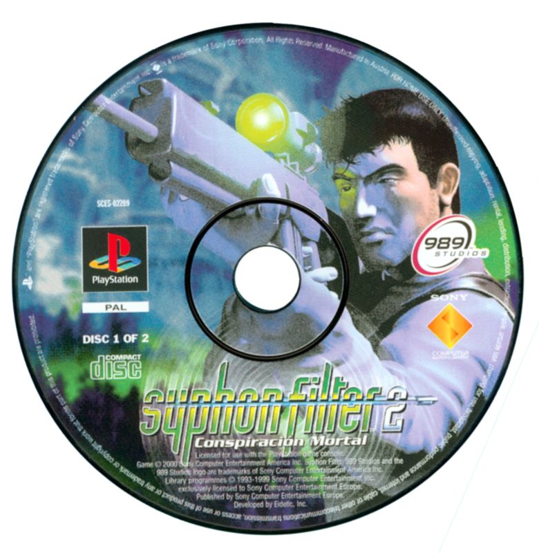 Syphon Filter (1999) and Syphon Filter 2 (2000) Playstation PS1 - Complete