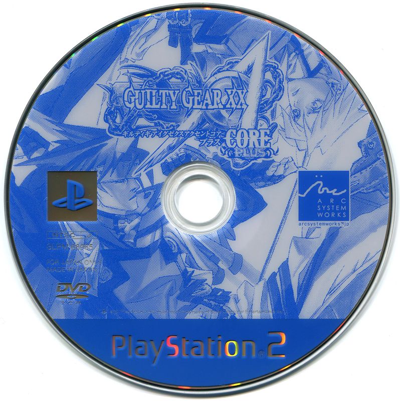Media for Guilty Gear XX Λ Core Plus (PlayStation 2)