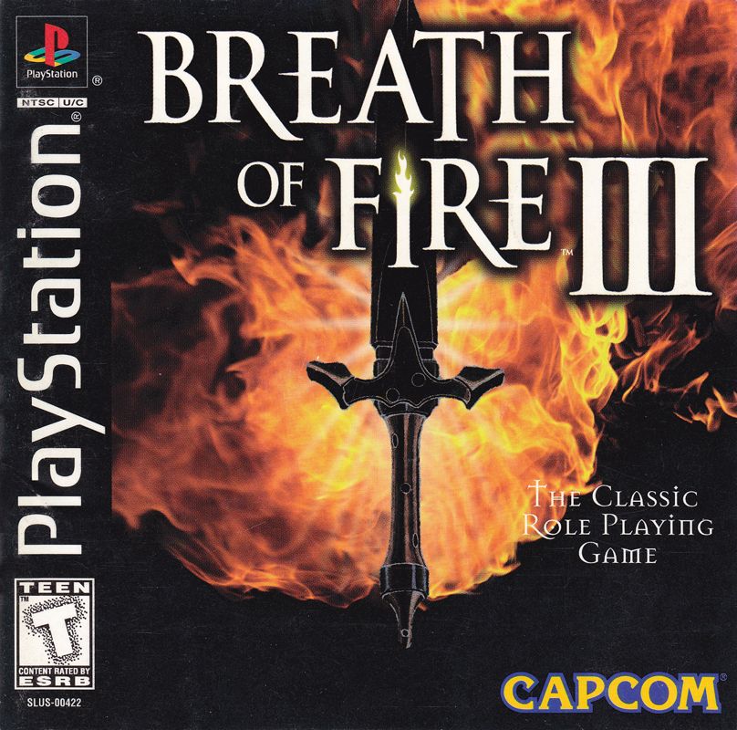 Front Cover for Breath of Fire III (PlayStation)