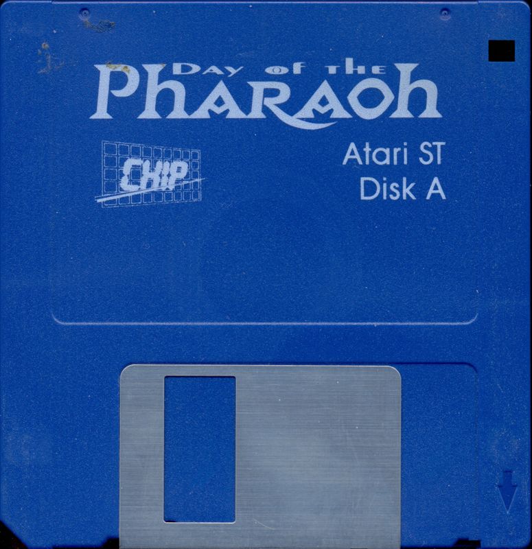 Media for Day of the Pharaoh (Atari ST): Disk 1 of 2