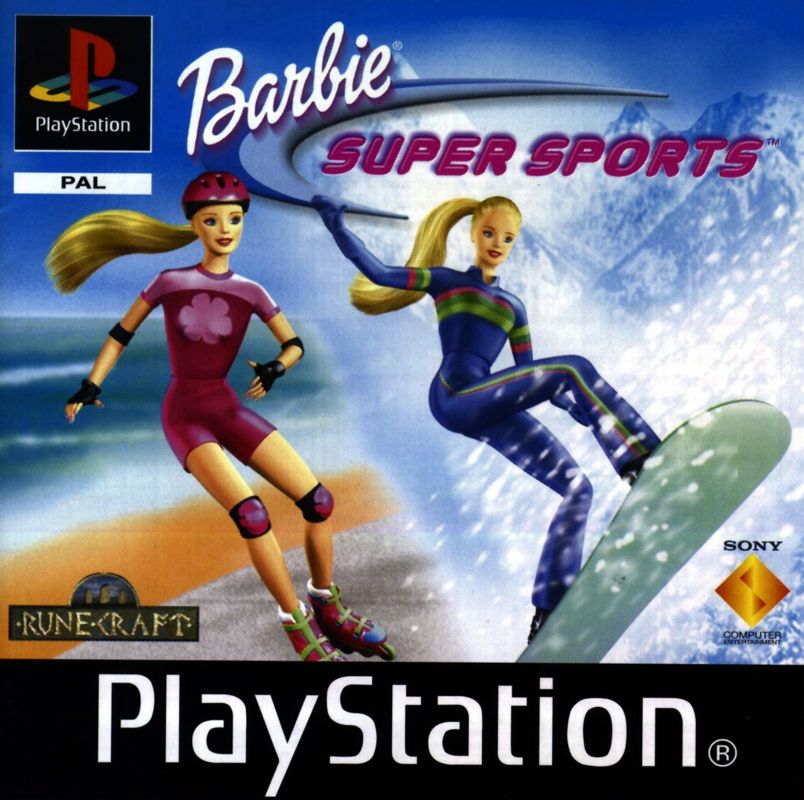 Front Cover for Barbie: Super Sports (PlayStation)