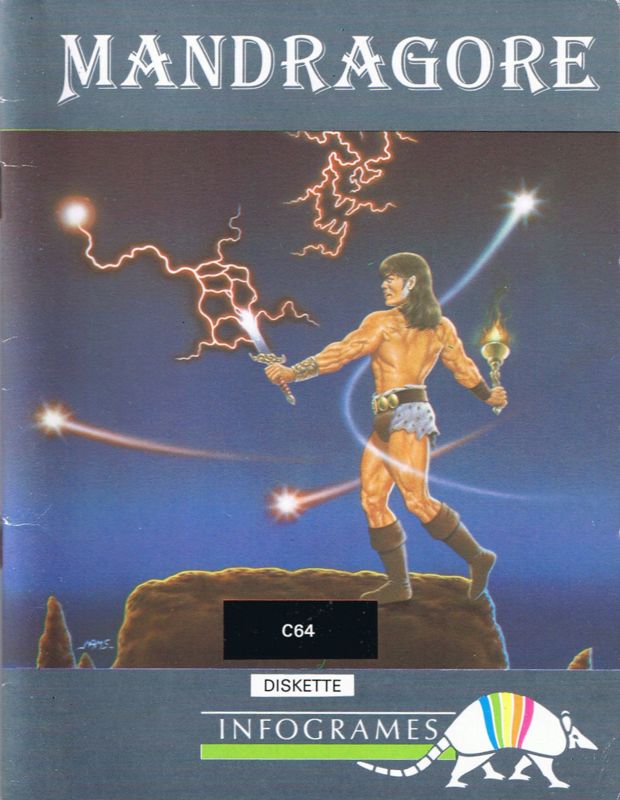 Front Cover for Mandragore (Commodore 64)