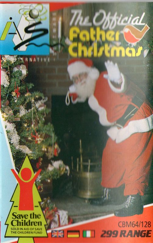 Front Cover for The Official Father Christmas (Commodore 64)