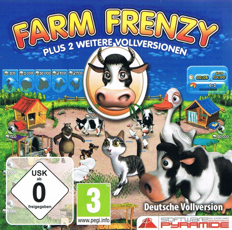 Front Cover for Farm Frenzy (Windows) (Software Pyramide release)