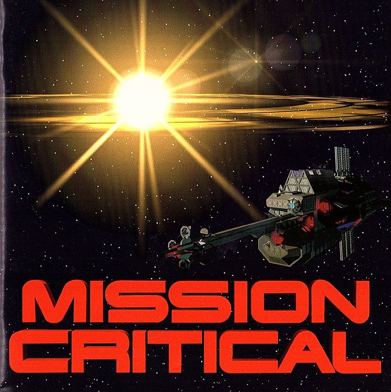 Manual for Mission Critical (DOS) (PC Gamer Magazine coupons enclosed version)