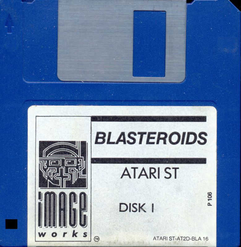 Media for Blasteroids (Atari ST): Disk 1 of 2
