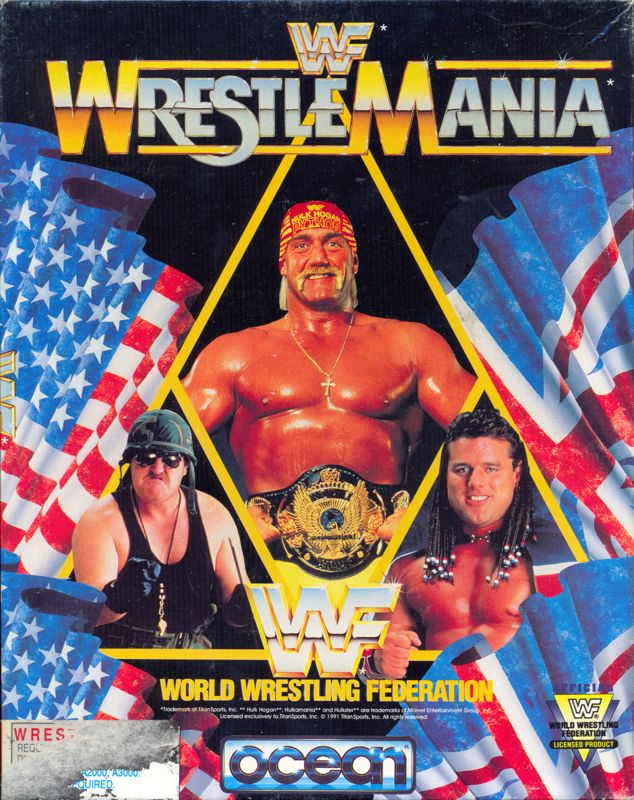 Front Cover for WWF Wrestlemania (Atari ST)