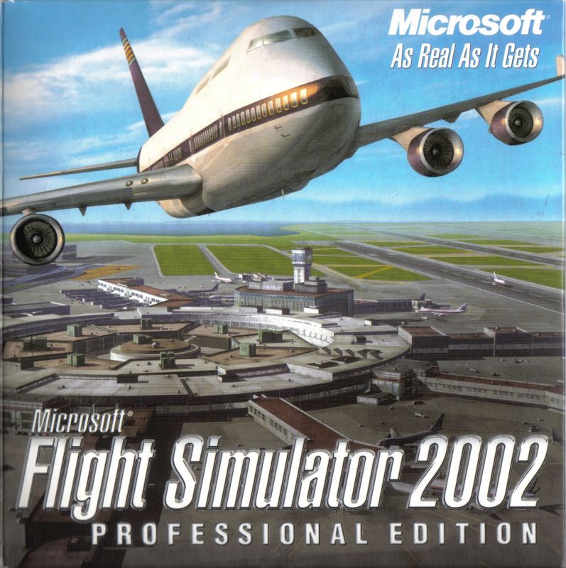 Other for Microsoft Flight Simulator 2002: Professional Edition (Windows) (UK Box Release: Cashback Offer on Front and Alternate Back): CD Sleeve: Front