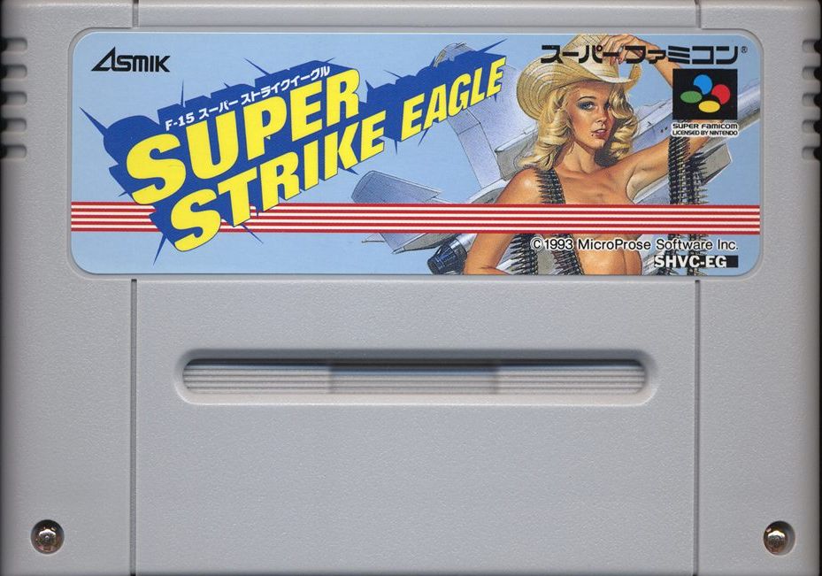 Media for Super Strike Eagle (SNES)