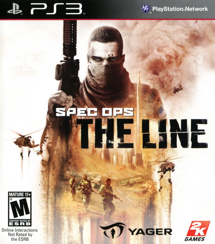 Front Cover for Spec Ops: The Line (PlayStation 3)