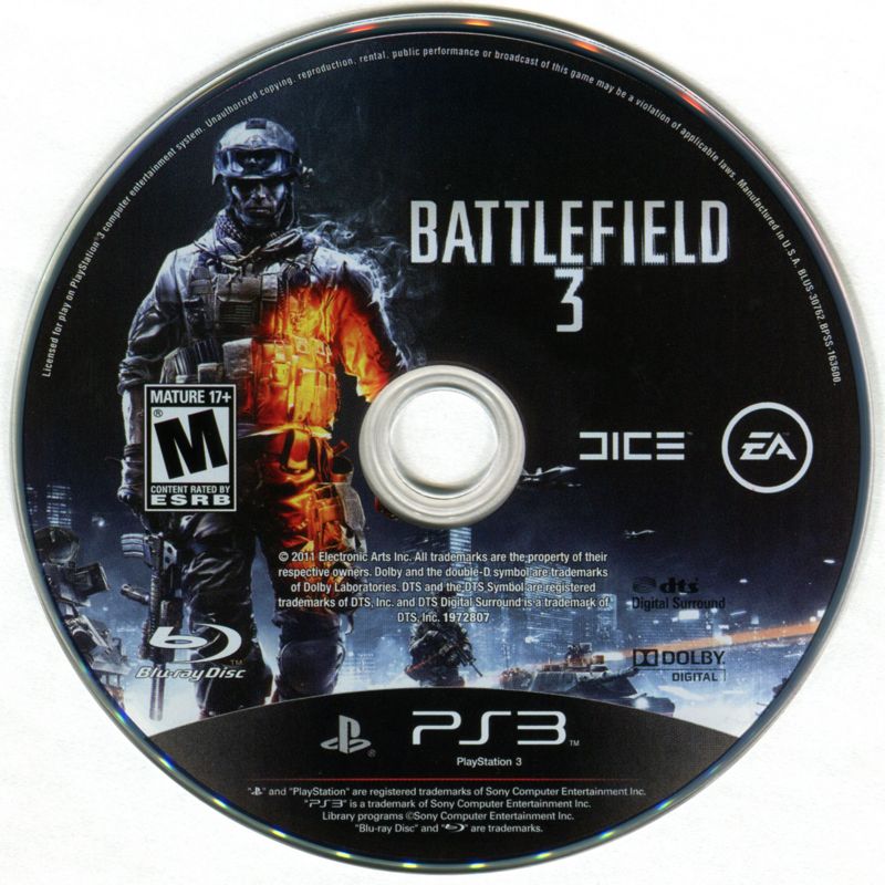 Media for Battlefield 3 (PlayStation 3)