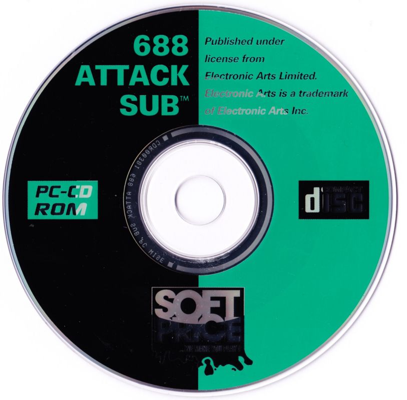 Media for 688 Attack Sub (DOS) (Soft Price release)
