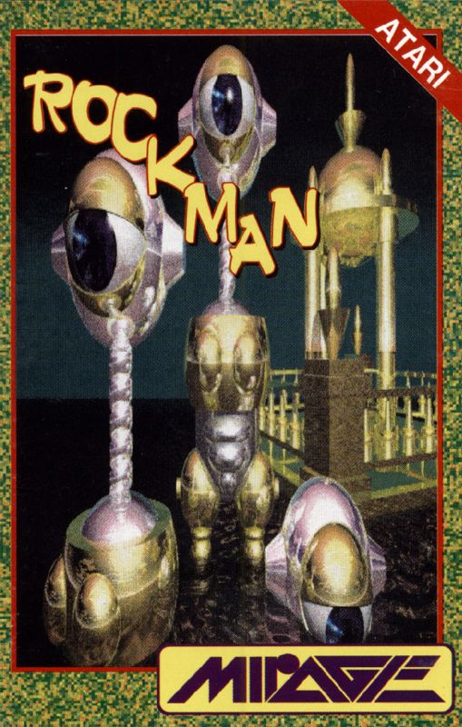 Front Cover for Rockman (Atari 8-bit)