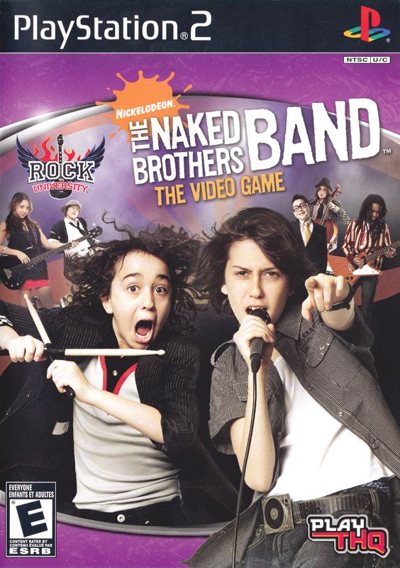 Front Cover for The Naked Brothers Band: The Video Game (PlayStation 2)