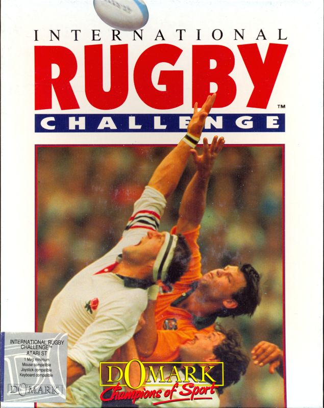 Front Cover for International Rugby Challenge (Atari ST)