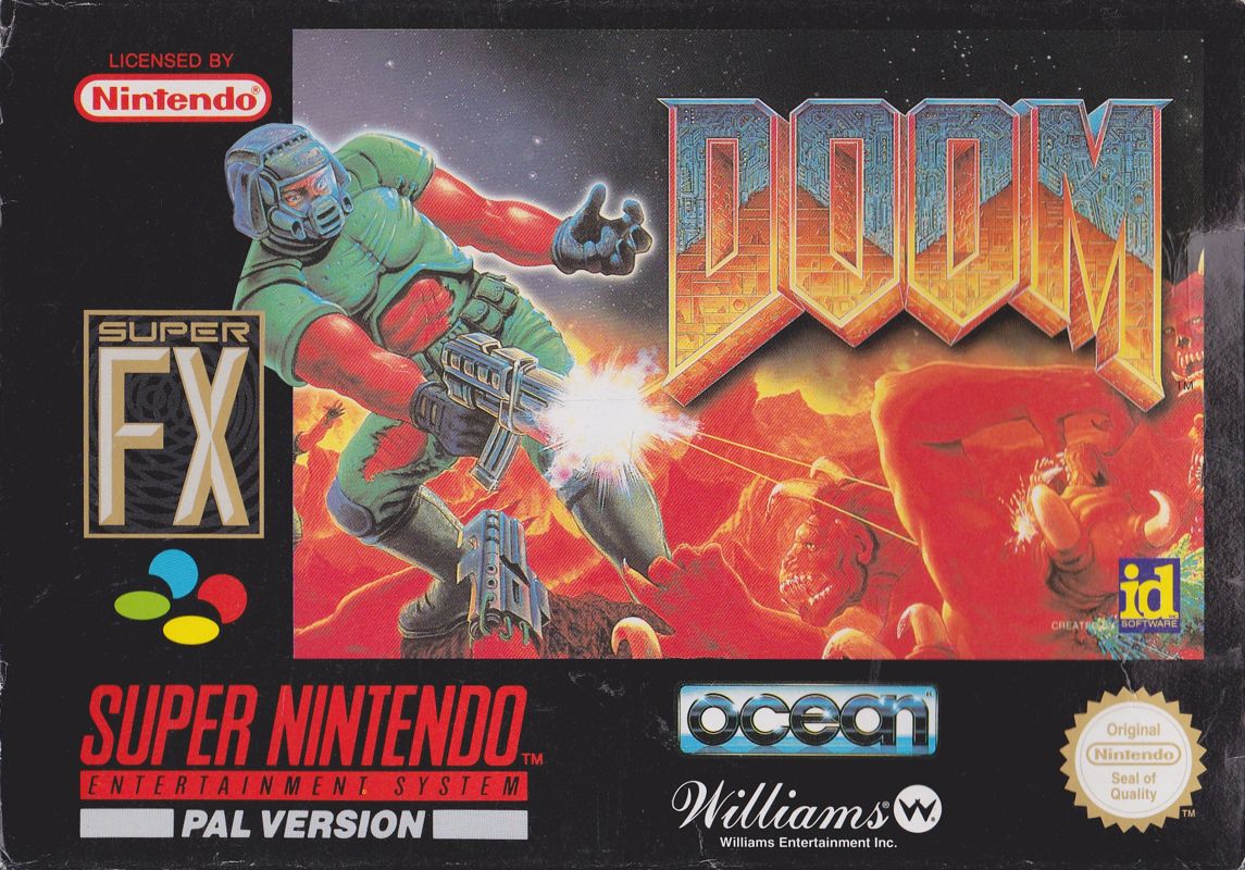 Front Cover for Doom (SNES)
