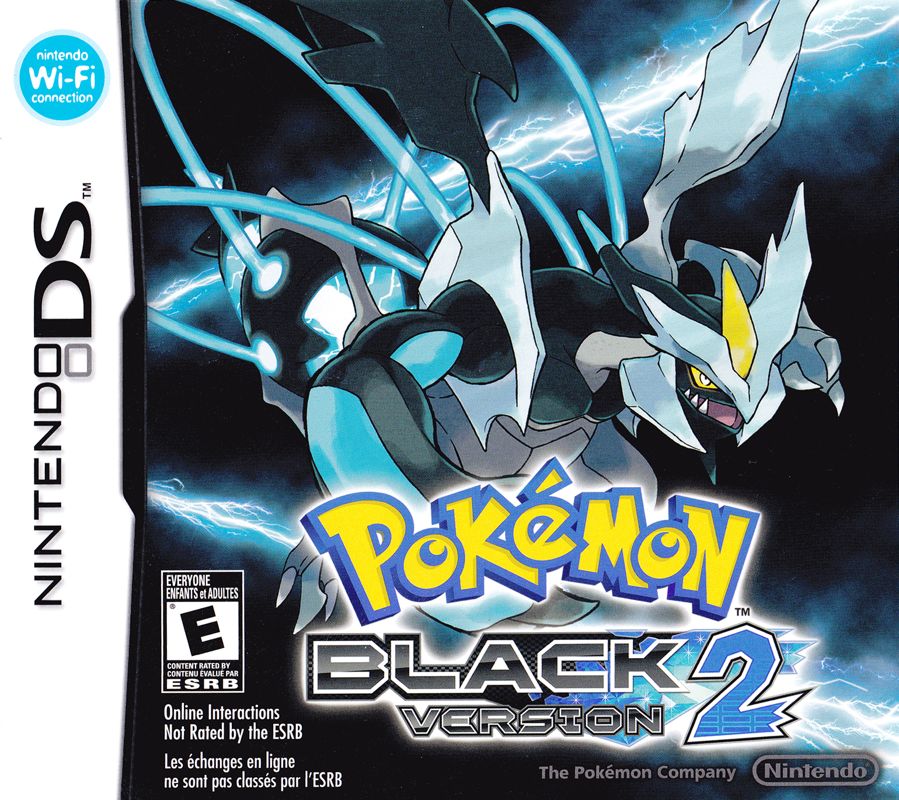 Front Cover for Pokémon Black Version 2 (Nintendo DS)