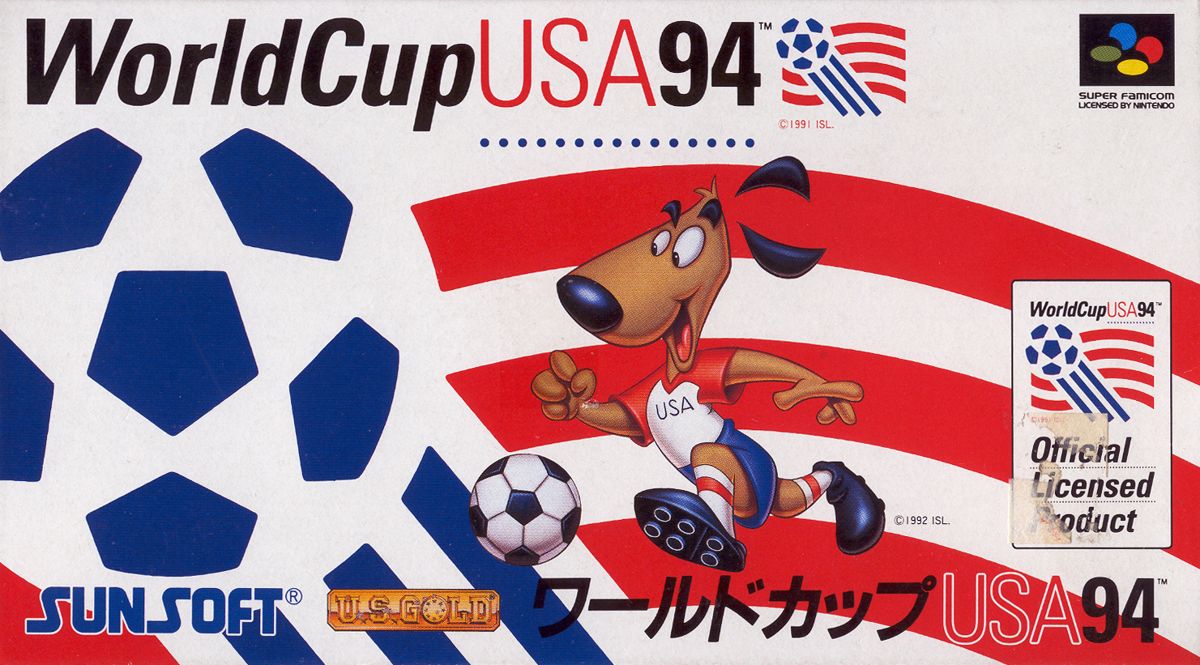 Front Cover for World Cup USA 94 (SNES)